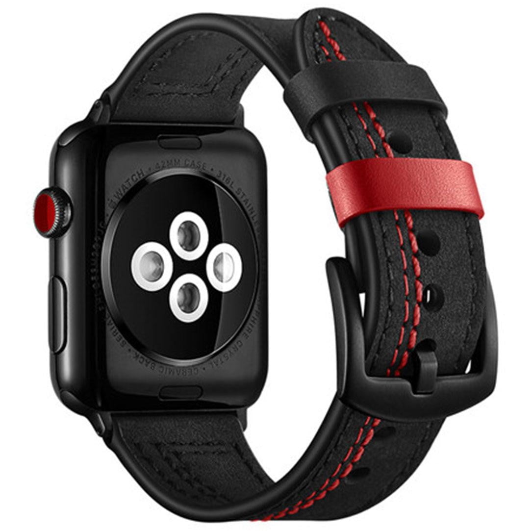 Yepband Leather Strap Compatible with Apple Watch Bands 45mm 41mm