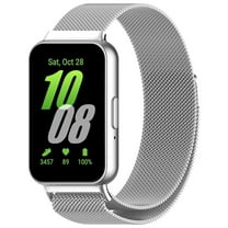 Yepband Mesh Metal Milanese Loop Bands Compatible with Samsung Galaxy Fit 3 Watch Band,Stainless Steel Band Compatible with Samsung Galaxy Fit 3 for Women Men