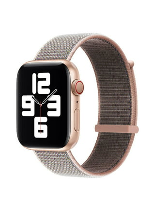 Stretchy Braided Loop Compatible with Apple Watch Bands 44mm 40mm 41mm 45mm  38mm 42mm 49mm Women Men, Solace Elastics Stretch Nylon Sport Strap