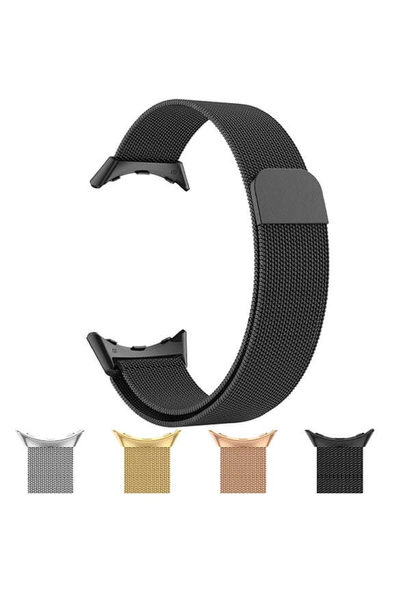 Stainless Steel Milanese Loop Band Compatible with Google Pixel Watch Google Pixel Watch 2 Women Men, Milanese Magnetic Metal Mesh Replacement Wristband for Google Pixel Watch 2023/2022