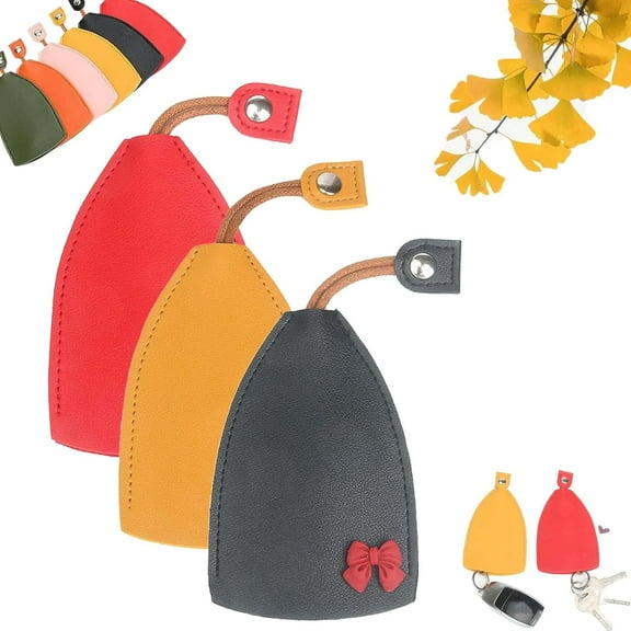 Yepolerce, Winkkey - Protective Pull Out Key Case, Winkey Key Holder, Wink Key Holder Leather, Personalized Protective Pull Out Key Case, Anti-Loss, Portable Key Storage Cover