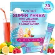 Yerba Magic, Instant Yerba Mate Powder, Gut Health, Raspberry Lemonade, 30 Servings