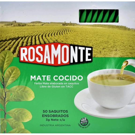 Rosamonte Yerba Mate Tea Bags Original (50 Tea bags)