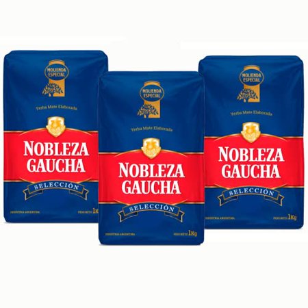 Yerba Mate Tea   - Three 2.2 Lbs Bags - 3 Kilos