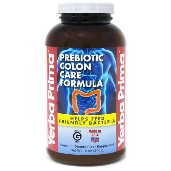 Yerba Prima Prebiotic Colon Care Formula - 12 oz