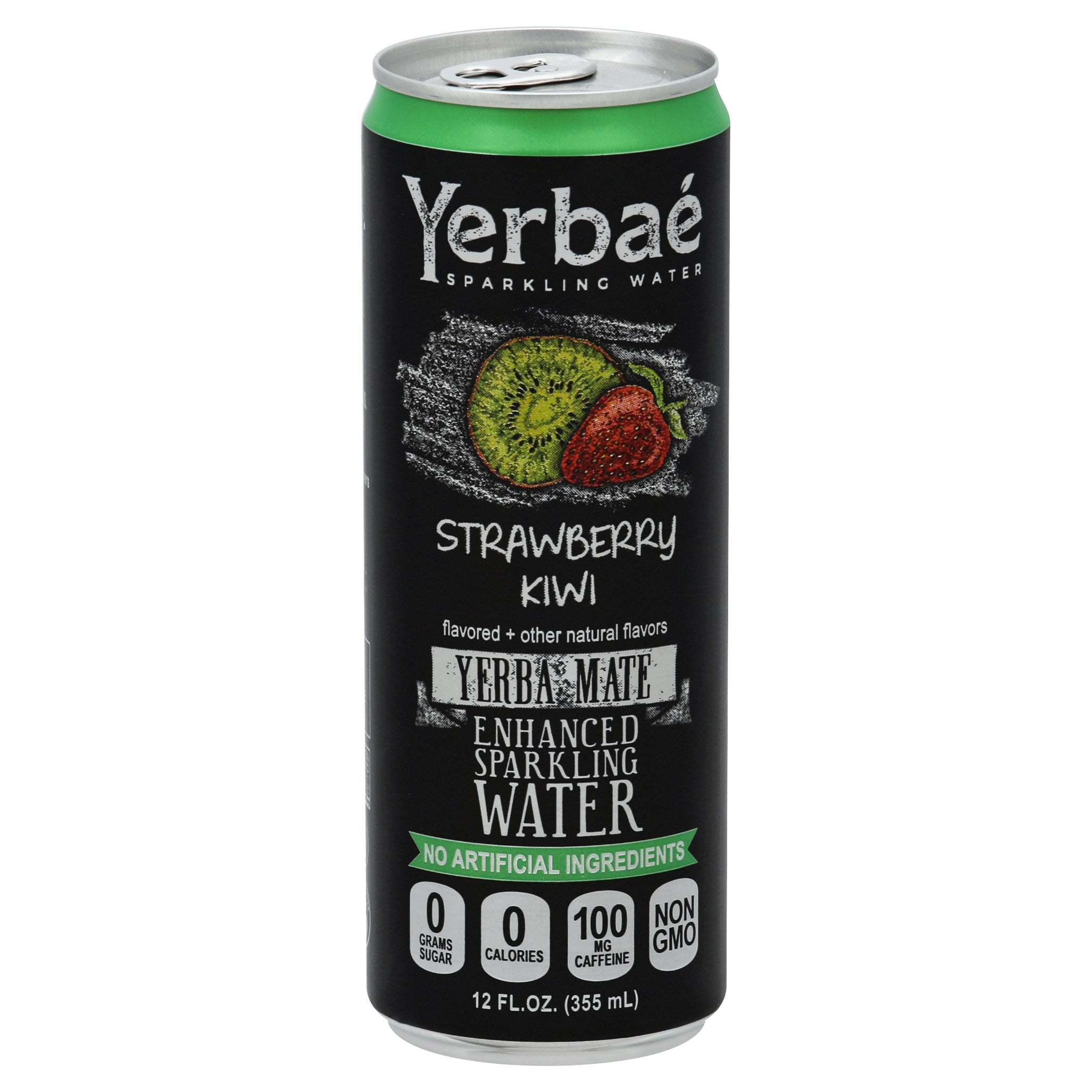 Yerbae Enhanced Sparkling Water Strawberry Kiwi 12 fl oz (Pack Of 12)