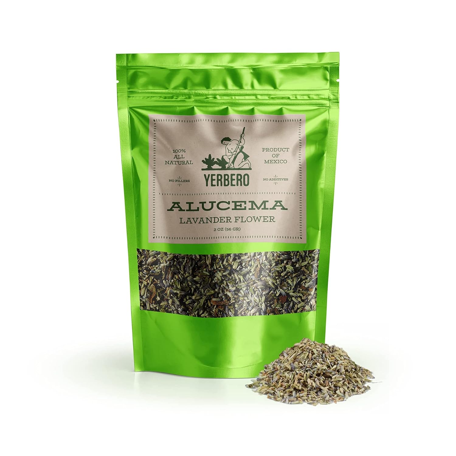 Yerbero - Te Alucema Flor De Lavanda 2 oz (56 ) Tea (Lavander Flower