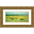 thumbnail image 1 of Yeremyan, Vahe 14x8 Gold Ornate Wood Framed with Double Matting Museum Art Print Titled - Meadow - Panel, 1 of 4