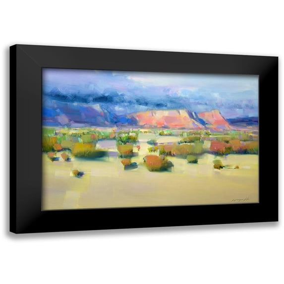 Yeremyan, Vahe 24x17 Black Modern Framed Museum Art Print Titled - Canyon View