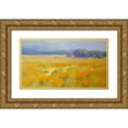 thumbnail image 1 of Yeremyan, Vahe 32x20 Gold Ornate Wood Framed with Double Matting Museum Art Print Titled - Meadow 1, 1 of 4