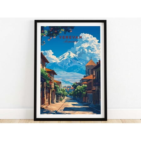 Yerevan Wall Art Armenia Wall Art Print Travel Poster Home Decor Artwork Poster Gift Digit