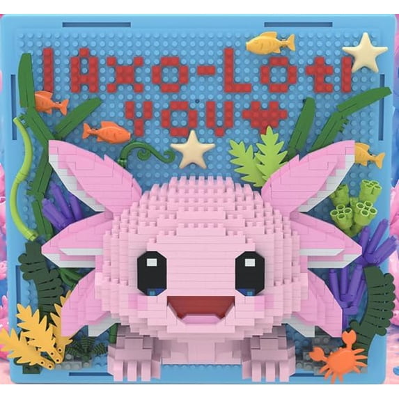 Yerloa Axolotl 3D Wall Art Micro