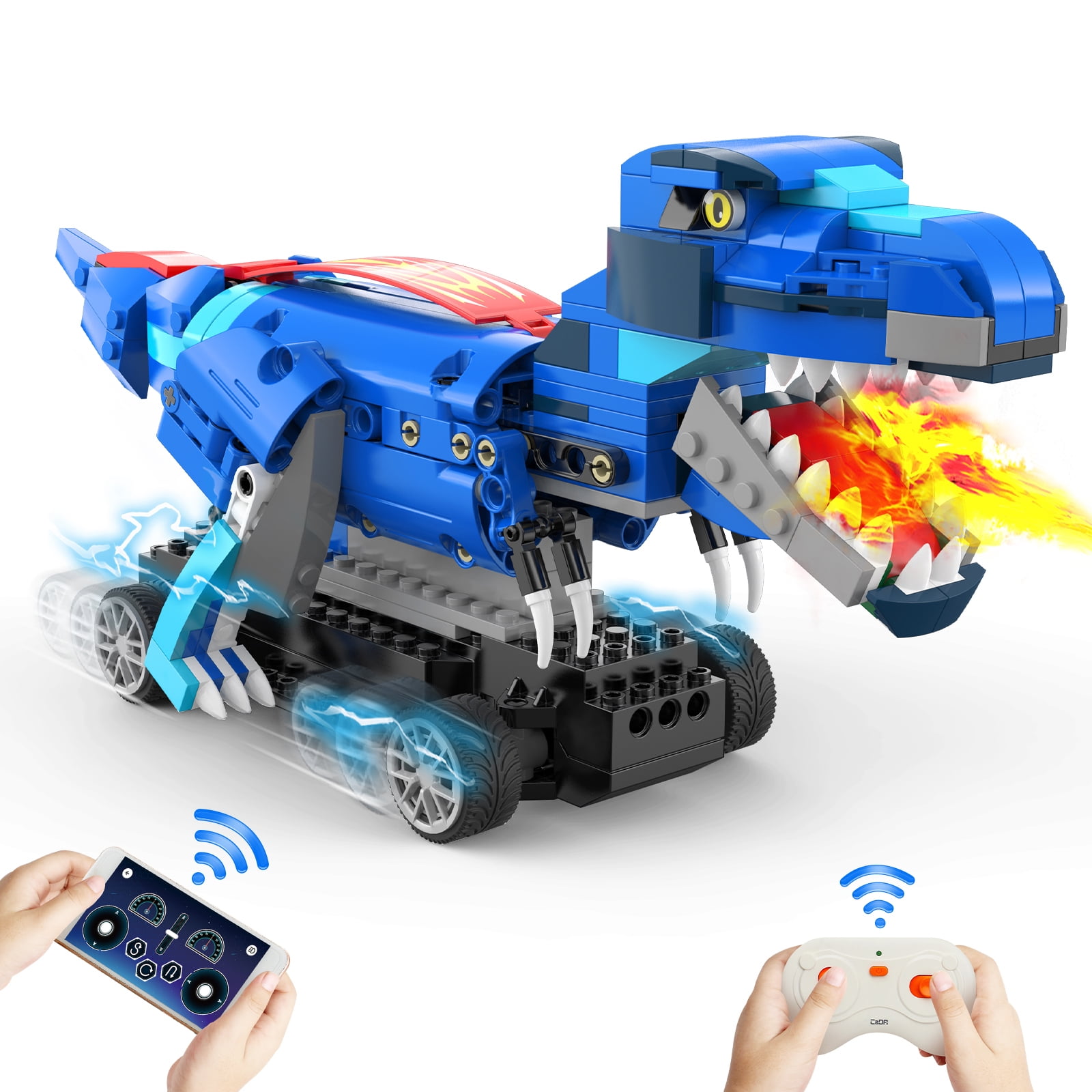 Apitor Robot X, STEM Robot Toys for Kids 8-12, 12-in-1 App-Enabled  Educational Coding Toy, Remote Control Dinosaur Robot Programmable Building  Kit, Ideal Gift for Boys and Girls Ages 8+ (600 Pieces) - Yahoo Shopping