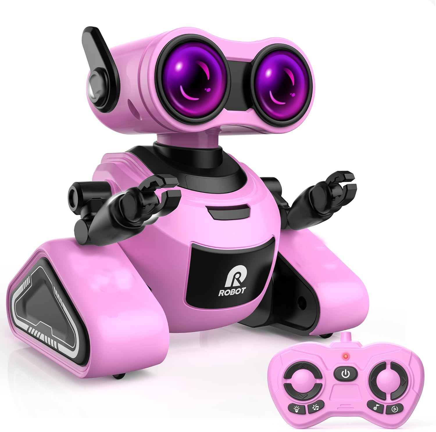Robot Unicorno Bambina Hot Bee RC Ricaricabile - Con Ali LED, Musica E Danza - Telecomando Per Età 3-5 Anni - Foto 4