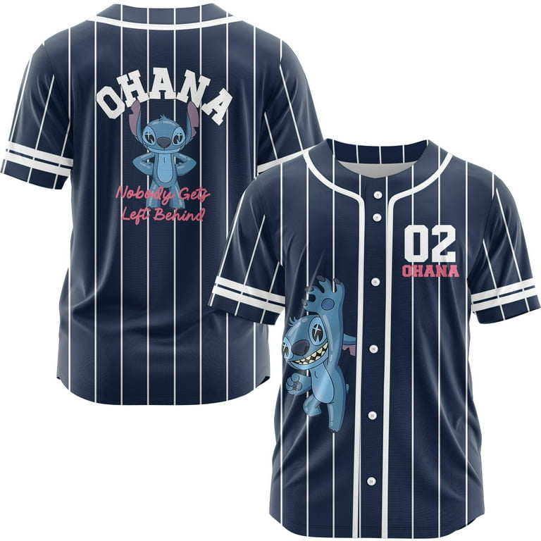 Yerwa Cartoon Stitch Shirt Ladies Classic cartoon Stitch