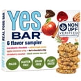 thumbnail image 1 of Yes Bar – Six Flavor Variety Pack – Plant Based Protein, Decadent Snack Bar – Vegan, Paleo, Gluten Free, Dairy Free, Low Sugar, Healthy Snack, Breakfast, Low Carb, Keto Friendly (Pack of 6), 1 of 6