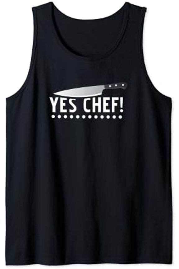 Yes Chef Cooking Tank Top Size S-3XL