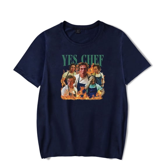 Yes Chef Jeremy Allen The Bear merch Tv series T Shirt Short Sleeve crewneck tshirt men/women trendy movie Top