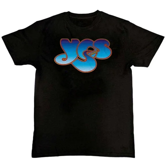 Yes Classic Blue Logo Graphic Print Unisex Mens T-Shirt S M L XL 2 3 4 XL