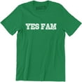 thumbnail image 1 of Yes Fam Funny Sarcastic Street Road Men's Streetwear Urban T-Shirt, 1 of 4