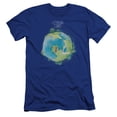 thumbnail image 1 of Yes Fragile Cover Premium Canvas Adult Slim Fit 30/1 T-Shirt Royal Blue, 1 of 1