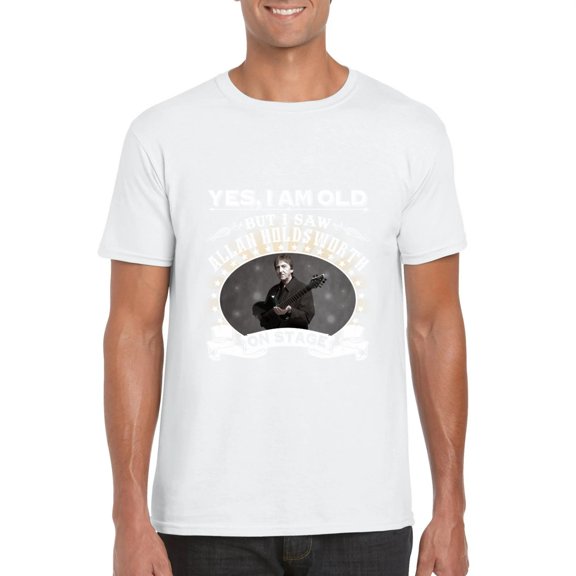 Yes I Am Old But I Saw Allan Holdsworth On Stage Guitar T-Shirt, for men & women, up to size 5XL