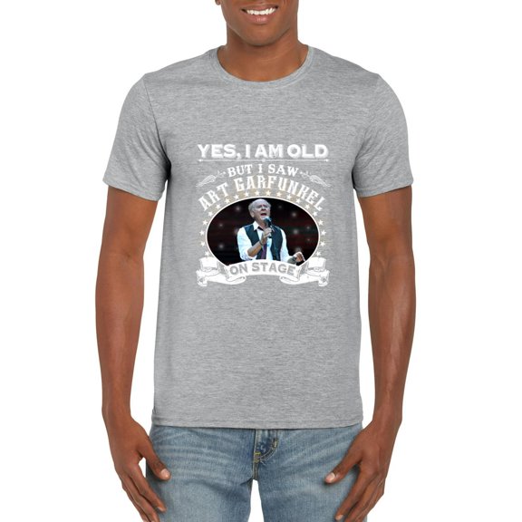 Yes I Am Old But I Saw Art Garfunkel On Stage Simon Duo T-Shirt, for men & women, up to size 5XL