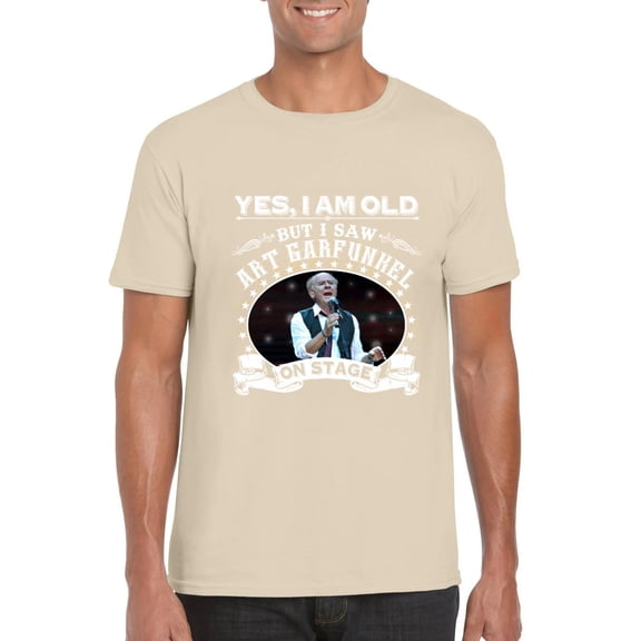 Yes I Am Old But I Saw Art Garfunkel On Stage Simon Duo T-Shirt, for men & women, up to size 5XL