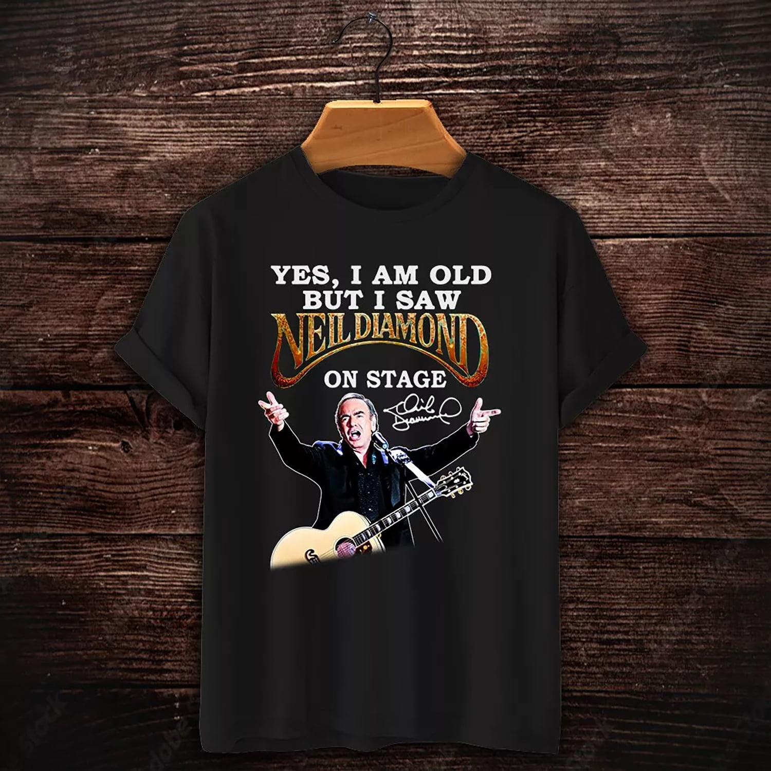 Yes I Am Old But I Saw Neil Diamond On Stage Rock Solitary Man New