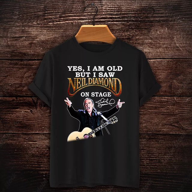 Yes I Am Old But I Saw Neil Diamond On Stage Rock Solitary Man New