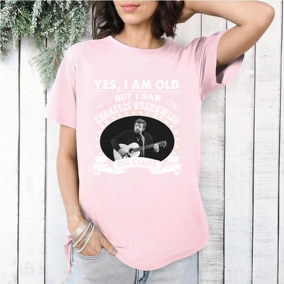 Yes I Am Old Cornelis Vreeswijk Swedish Dutch Music Fan T-Shirt, for men & women, up to size 5XL
