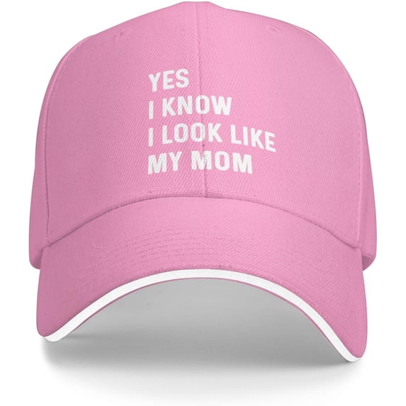 Yes I Know I Look Like My Mom Cap for Men Baseball Hat Vintage Caps