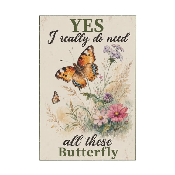 Yes I Really Do Need All These Bees Retro Bees Painting Canvas Wall Art For Living Room Bedroom Club Bar 12*18in
