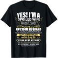 thumbnail image 1 of Yes ! I'm A Spoiled wife But Not Yours gift for her T-Shirt, 1 of 4