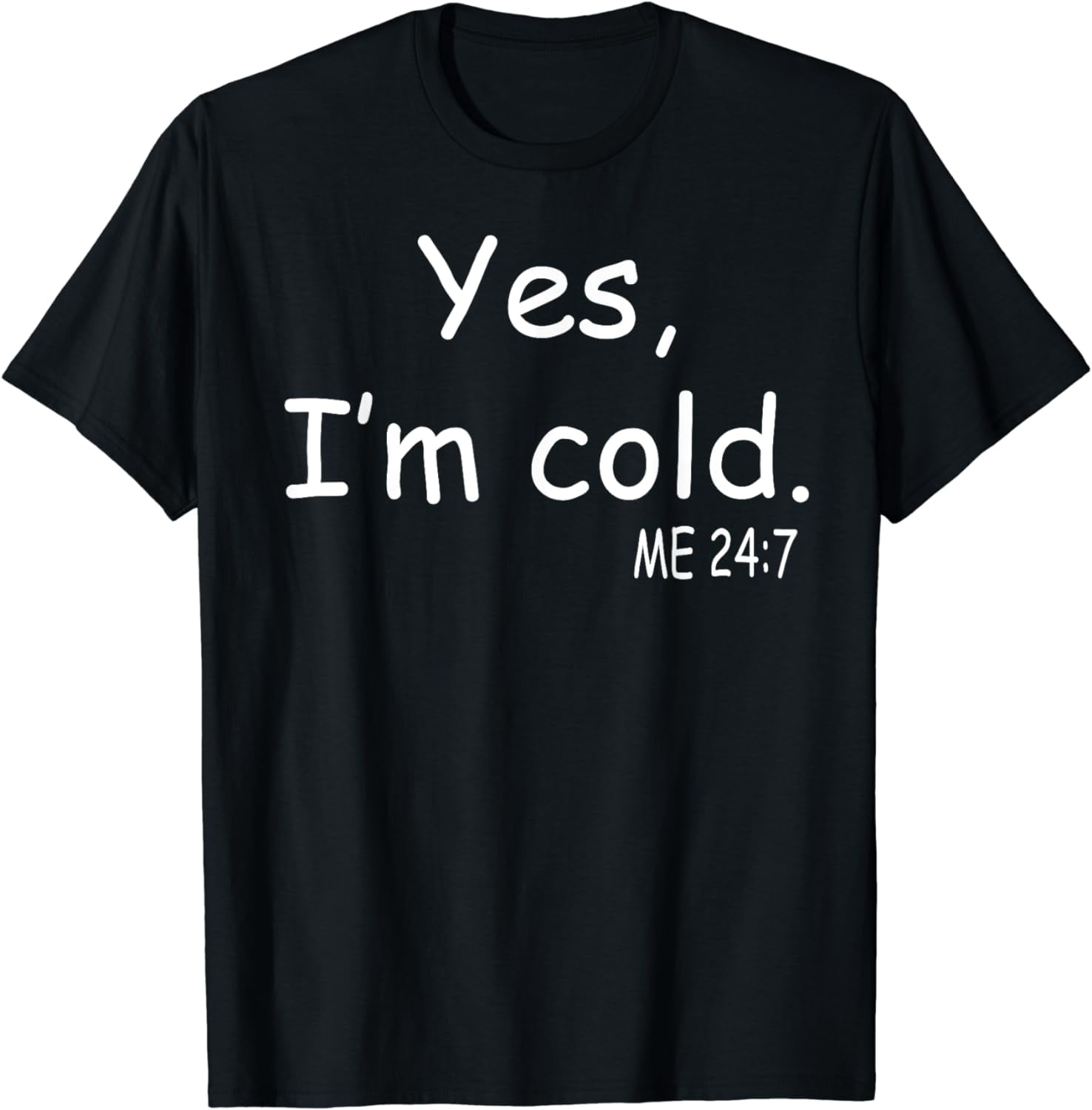 Yes I'm Cold, Me 24:7, Winter, Unisex Crewneck Fleece Sweatshirts main image 0