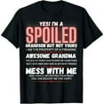 thumbnail image 1 of Yes I'm a Spoiled Grandson Of A Freaking Awesome Grandma T-Shirt, 1 of 7
