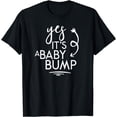 thumbnail image 1 of Yes It's A Baby Bump Cute Pregnancy Expecting Mom T-Shirt, 1 of 3