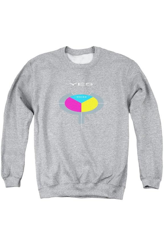 Yes Men's 90125 Sweatshirt Medium Athletic Heather
