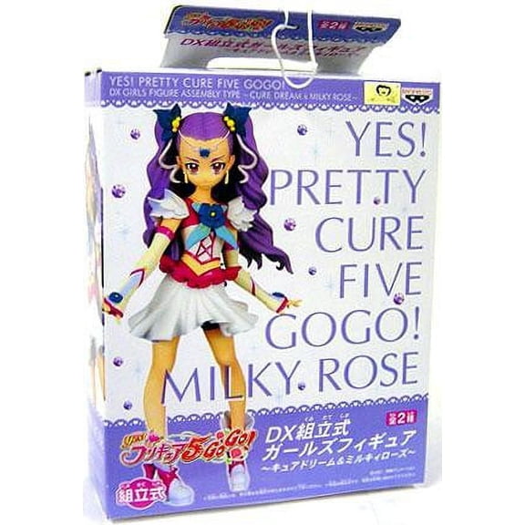 Yes! PreCure Go Go! DX Girls Milky Rose PVC Figure