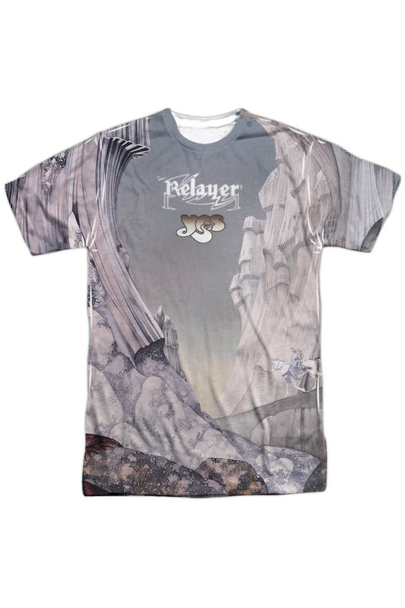 Yes Relayers Sub Mens Sublimation Polyester Shirt White
