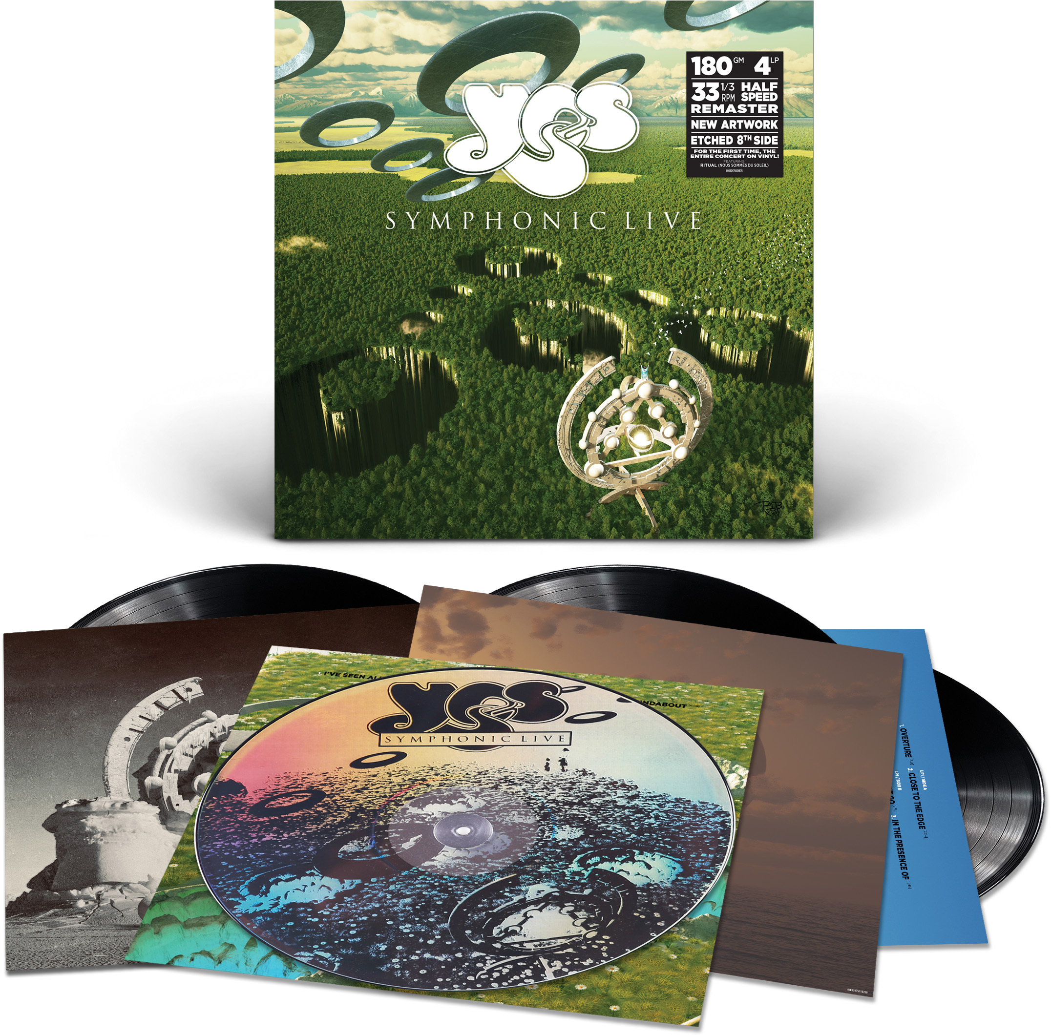 Yes Performance Yes - Symphonic Live - Music & Performance - Vinyl - Walmart.com