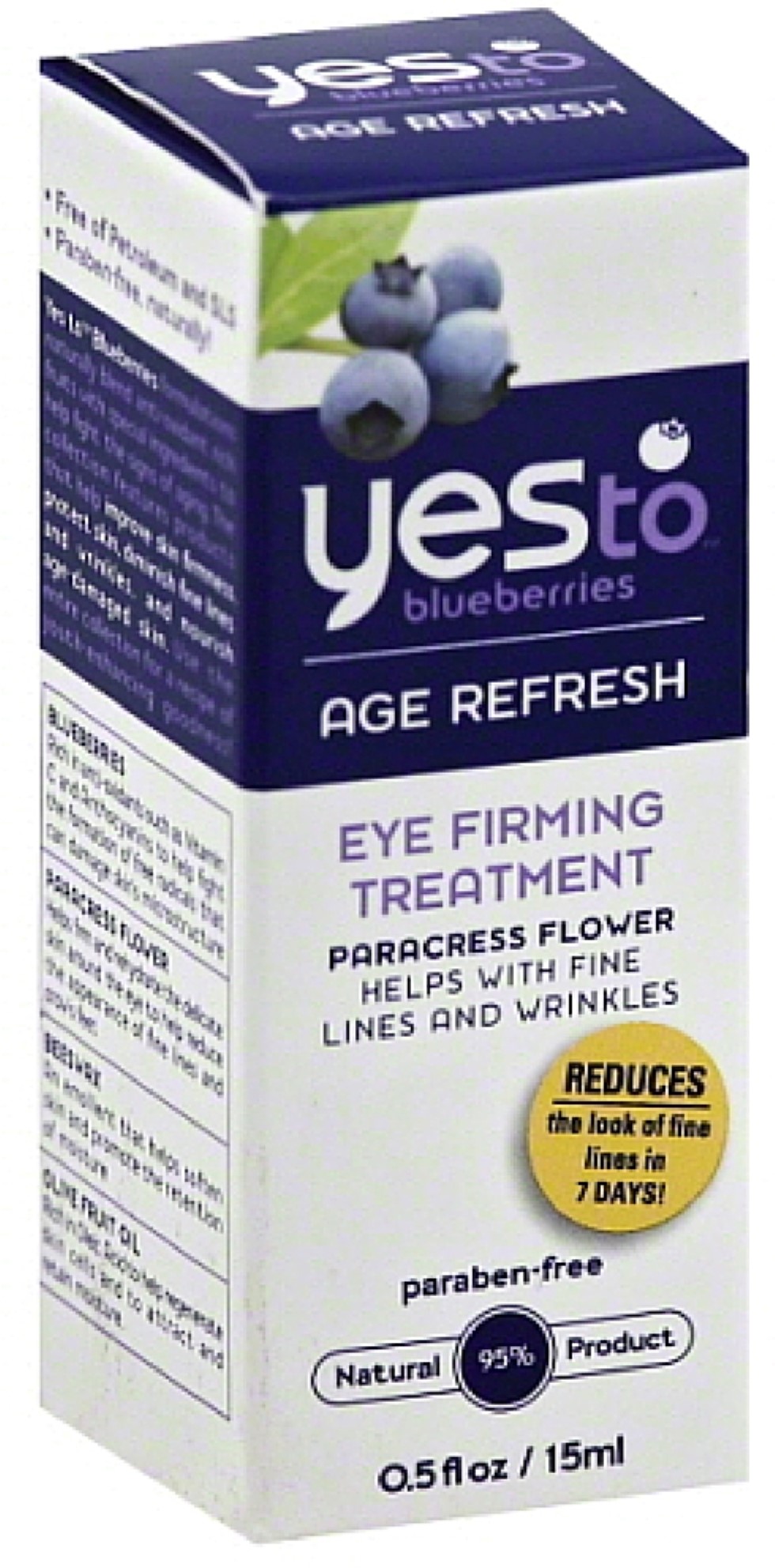 Yes To Blueberries Age Refresh Eye Firming Treatment 0.5 Fluid Ounce - image 1 of 5