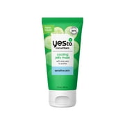 Yes To Cucumbers Cooling Jelly Face Mask, Soothing for Sensitive Skin, 3 Oz
