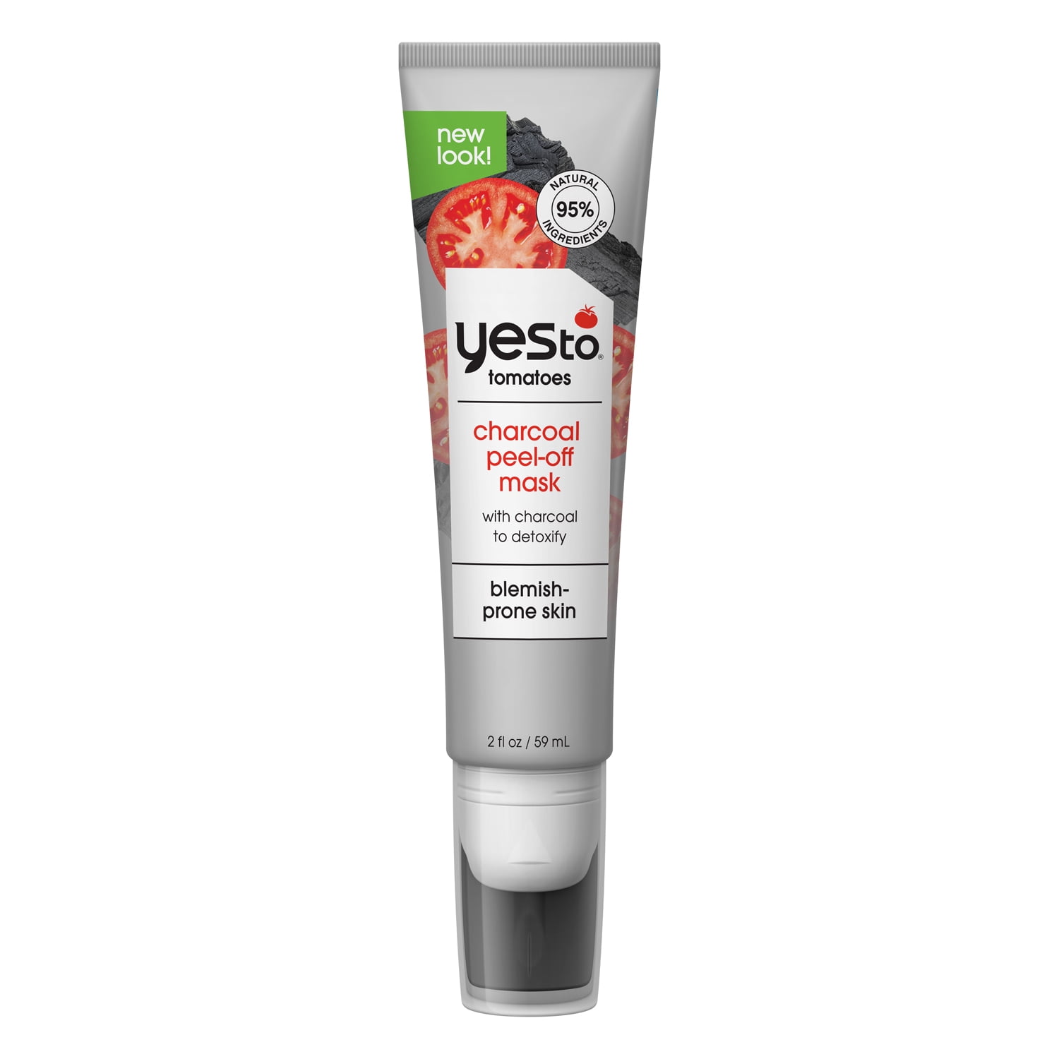Yes to Tomatoes Clear Skin Detoxifying Charcoal DIY Powder-To-Paste Mask, 1  oz - Nationwide Campus