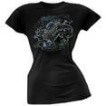 thumbnail image 1 of Yes Women's Juniors Dragon Short Sleeve T Shirt, 1 of 1