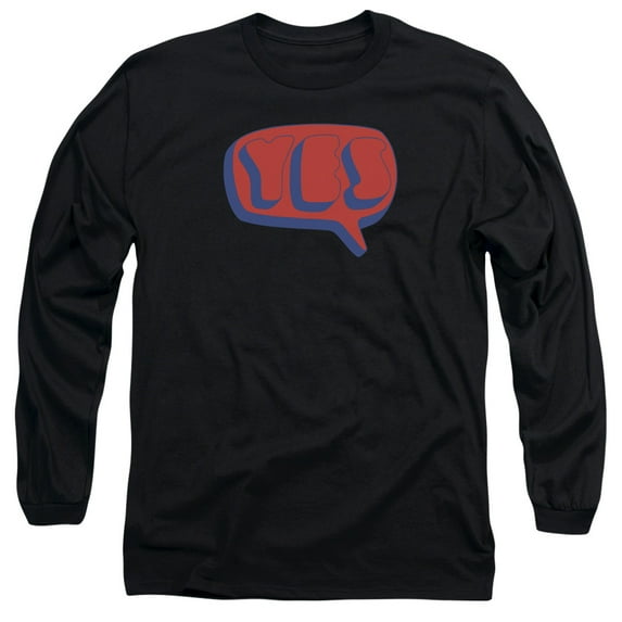 Yes - Word Bubble - Long Sleeve Shirt - X-Large