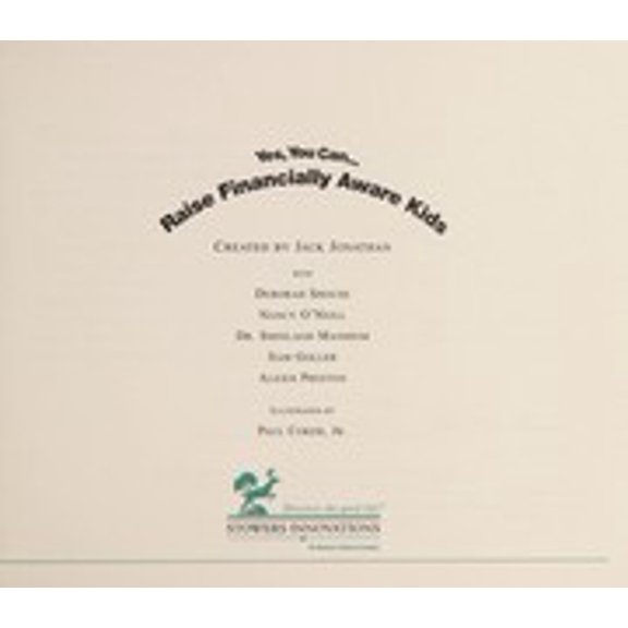 Pre-Owned Yes, You Can...Raise Financially Aware Kids, 9780962978883, 0962978884, Hardcover, First Edition edition