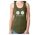thumbnail image 1 of Yes, they're natural Racerback Tank, 1 of 3