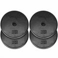 thumbnail image 1 of Yes4All 1 inch Cast Iron Weight Plates for Dumbbells, Standard Weight Plates (Combo 10lbs x 4pcs), 1 of 7