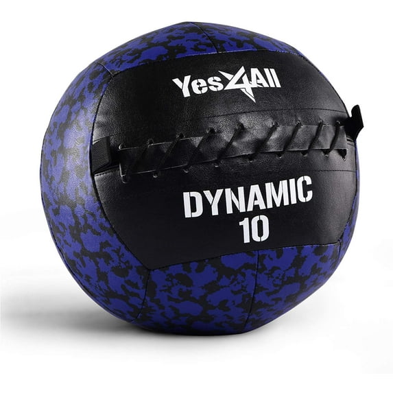 Yes4All 10lbs Dynamic Wall Ball/ Soft Medicine Ball Camo